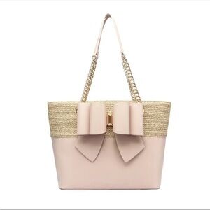 Brand New With Tag Like Dreams Daisy Bowtie Dual Tote Bag